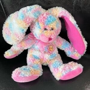 New Fritters The Bunny Rabbit Ty Beanie Baby Of The Month Plush Gift 8”